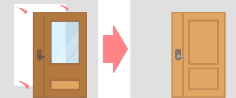 ドア交換（はつり工法） イメージ